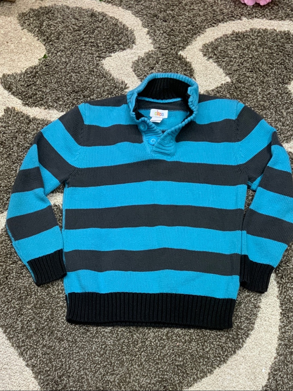 Teen circo striped sweater